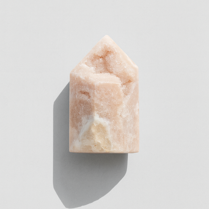 EARTH'S POINT Pink Amethyst — Quiet Force → Healing, Calm, Resilience