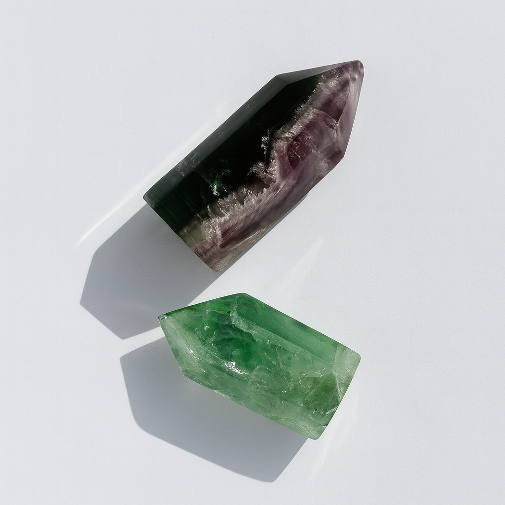 EARTH’S POINT Fluorite — Mind Cleanser → Clarity, Focus, Calm