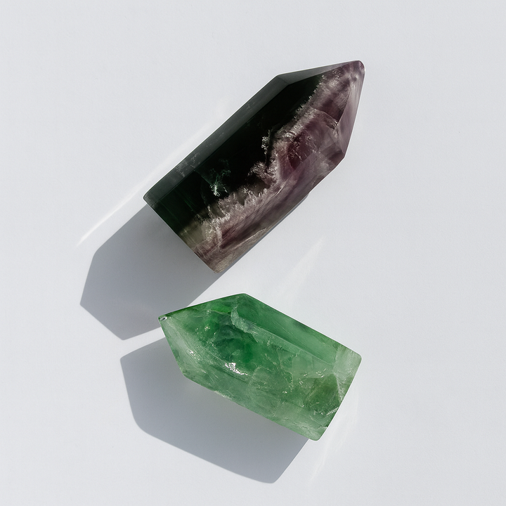 EARTH’S POINT Fluorite — Mind Cleanser → Clarity, Focus, Calm