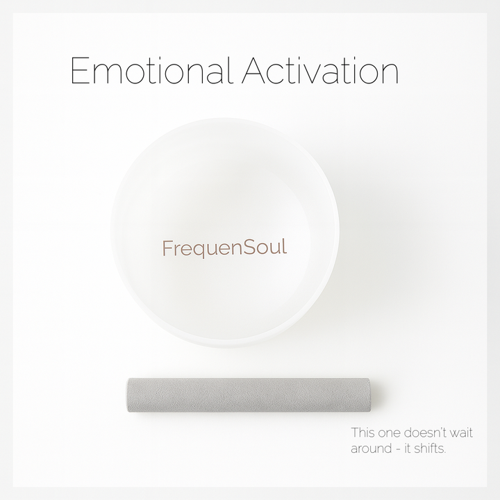 FrequenSoul ENERGY Singing Bowl D5 (7″ · 432Hz · Perfect Pitch)