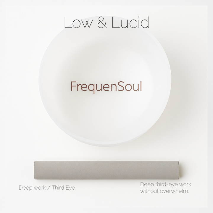 FREQUENSOUL NERVOUS SYSTEM Singing Bowl – A3 11″ · 432Hz · Perfect Pitch)