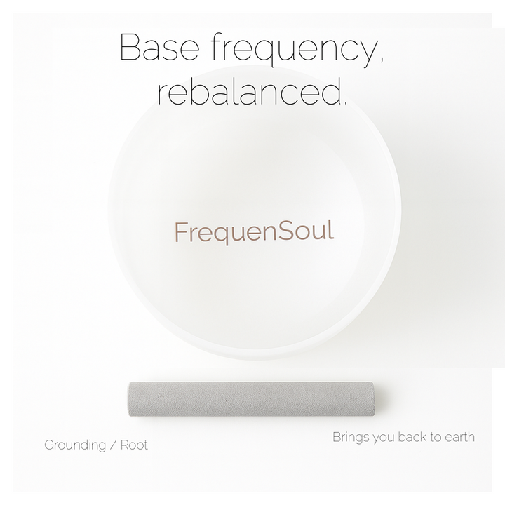 FrequenSoul SLEEP Singing Bowl – C4 (9″ · 432Hz · Perfect Pitch)