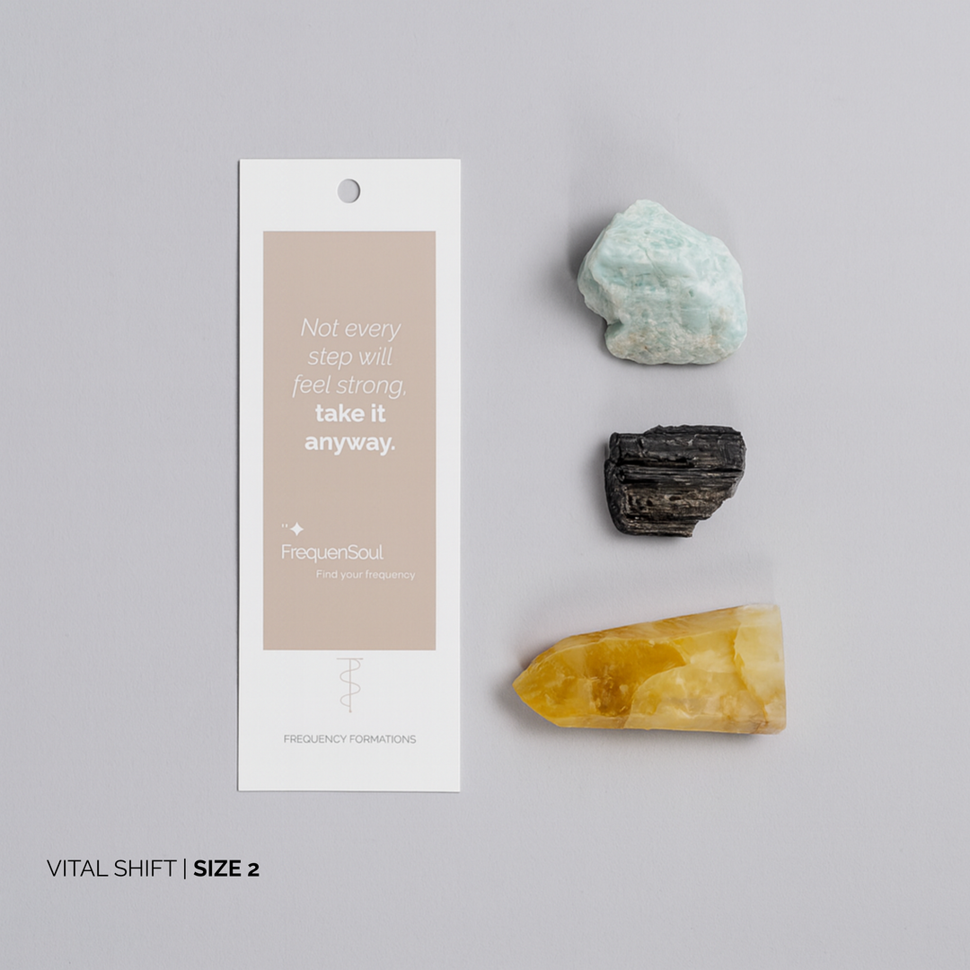 VITAL SHIFT Crystal Set – Energy Rebuild & Renewal