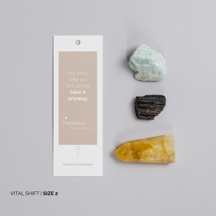 VITAL SHIFT Crystal Set – Energy Rebuild & Renewal