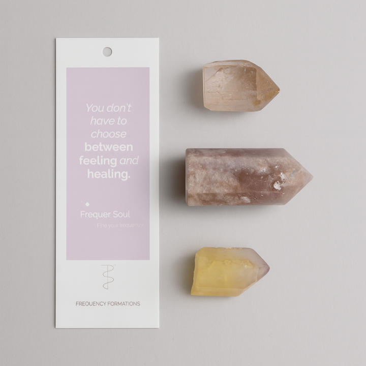 HEART SHIFT Crystal Set – Emotional Reset & Real Healing