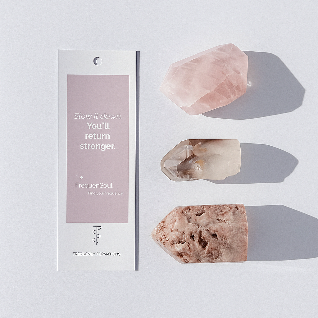 STILLNESS SIGNAL               Crystal Set – Find Calm & Quiet Strength