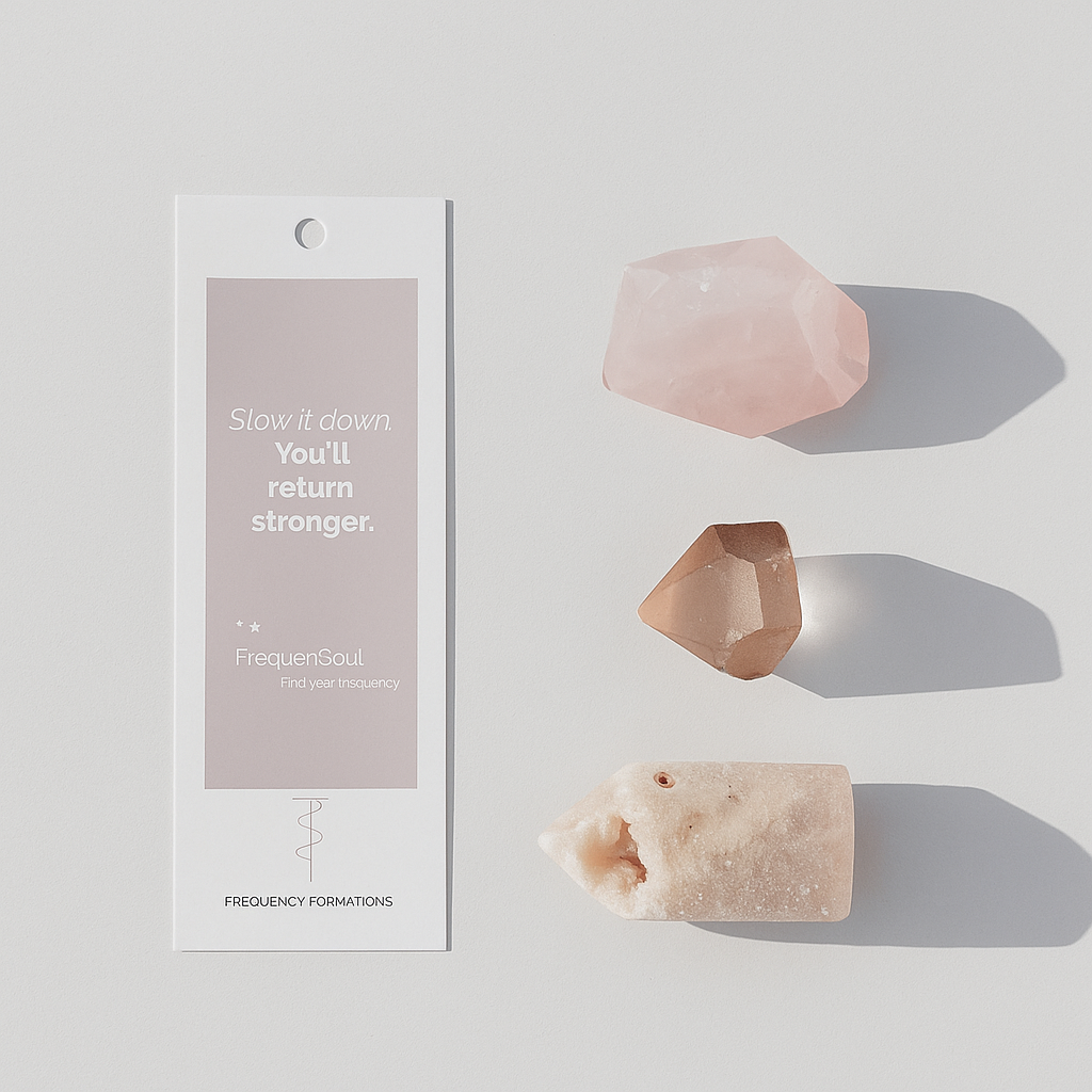 STILLNESS SIGNAL               Crystal Set – Find Calm & Quiet Strength