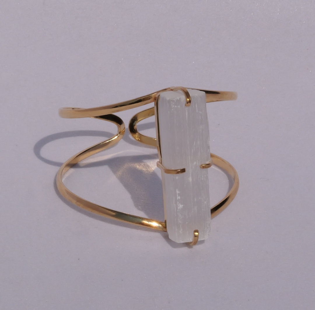 MINERAL CURRENT CLEARLINE Selenite Bracelet