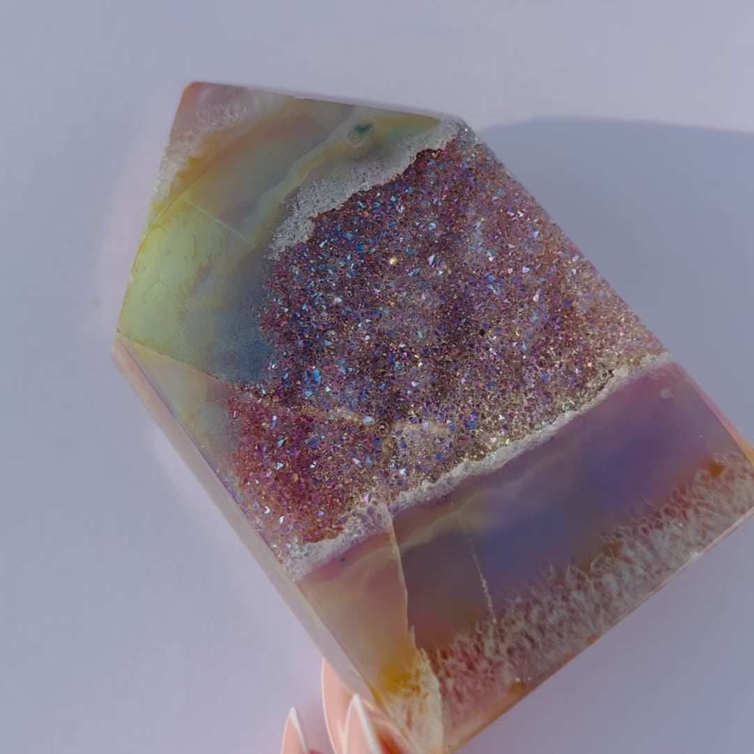 AURA AGATE TOWER Golden