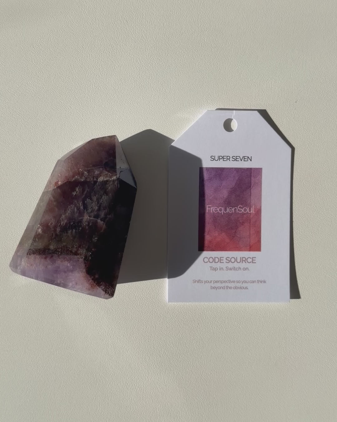 Super Seven | Polished Point | 108g  | Brazil