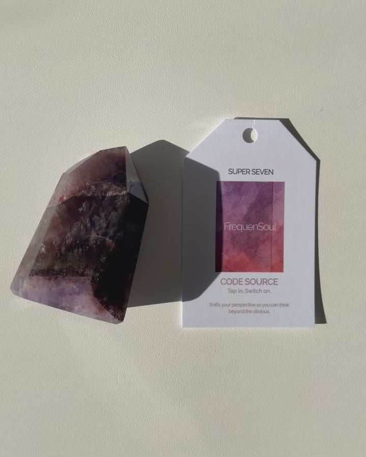 Super Seven | Polished Point | 108g  | Brazil